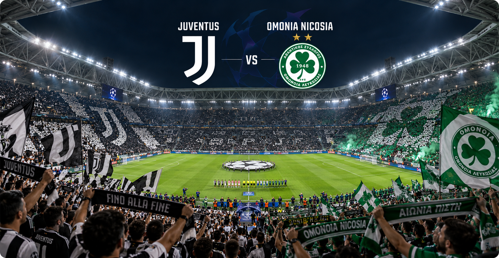 Juventus vs Omonia Nicosia