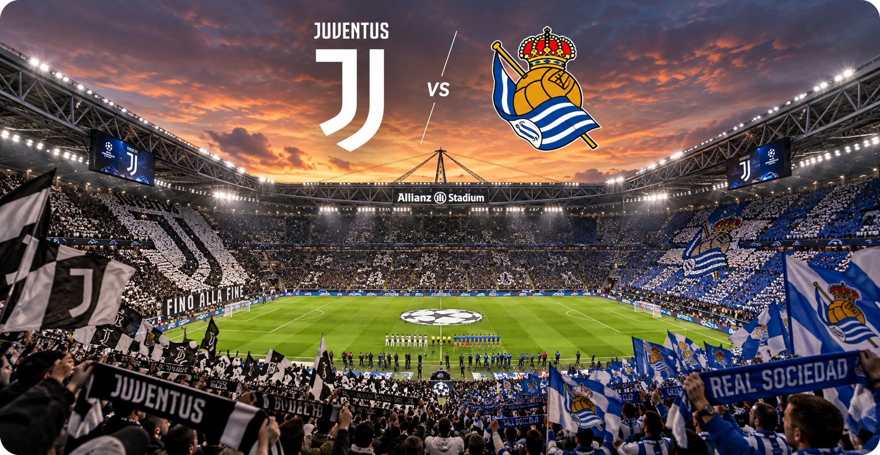 Juventus vs Real Sociedad