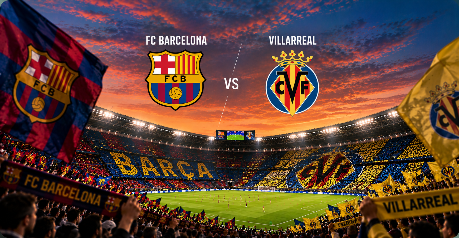 FC Barcelona vs Villarreal