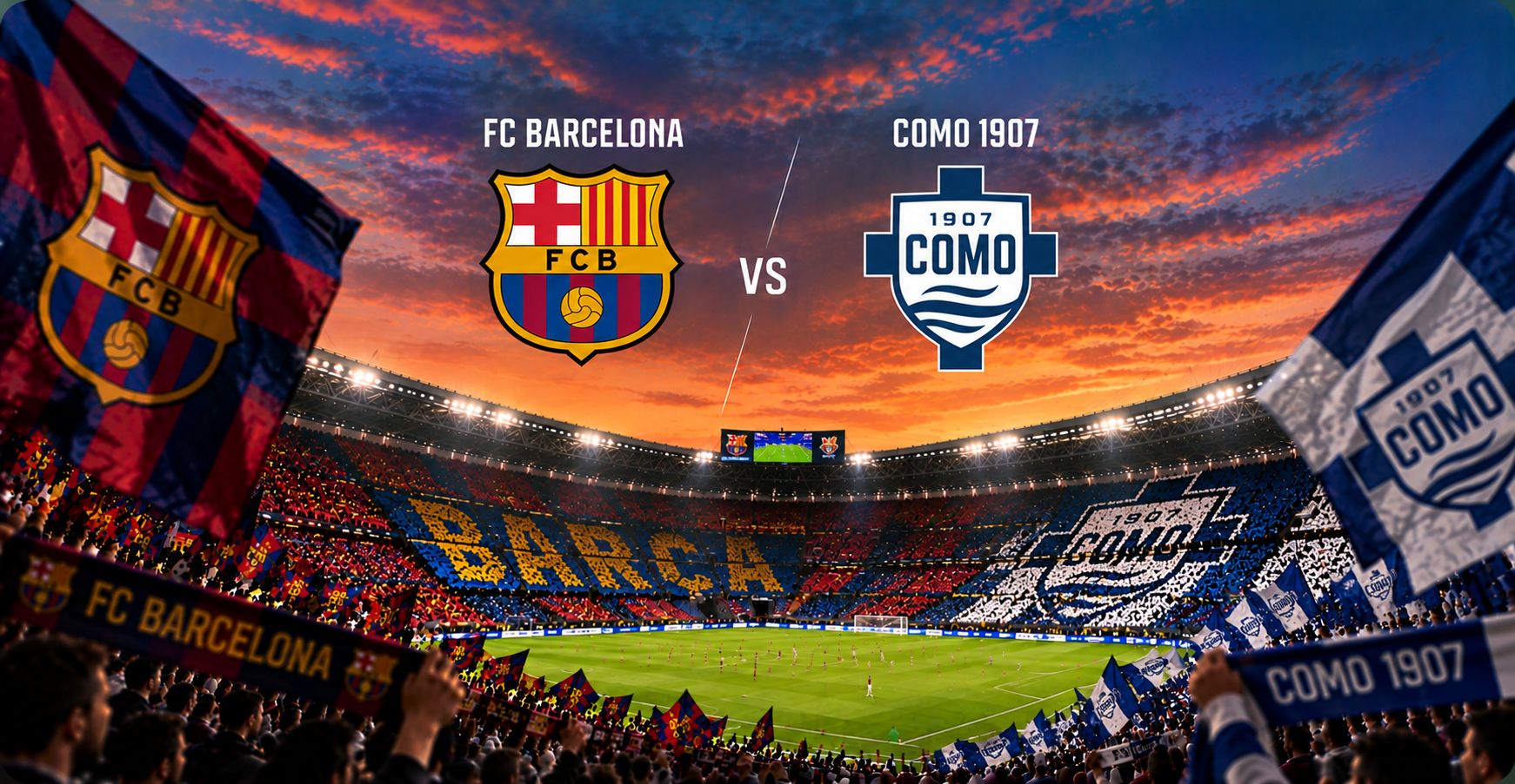 FC Barcelona vs Como 1907