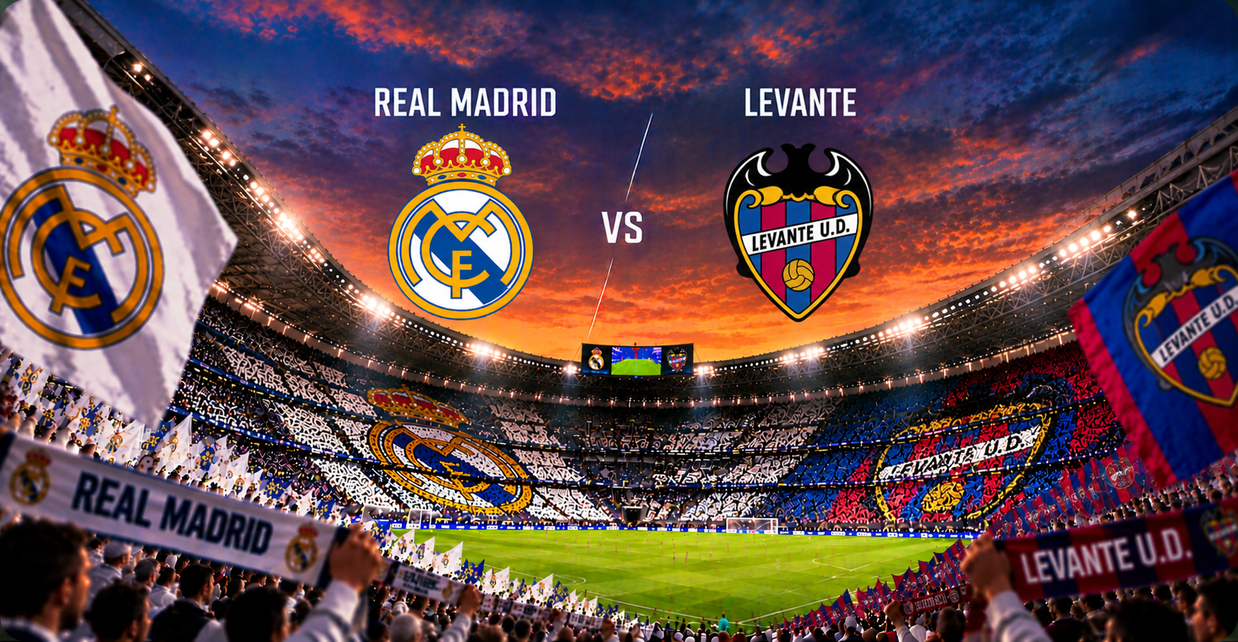 Real Madrid vs Levante