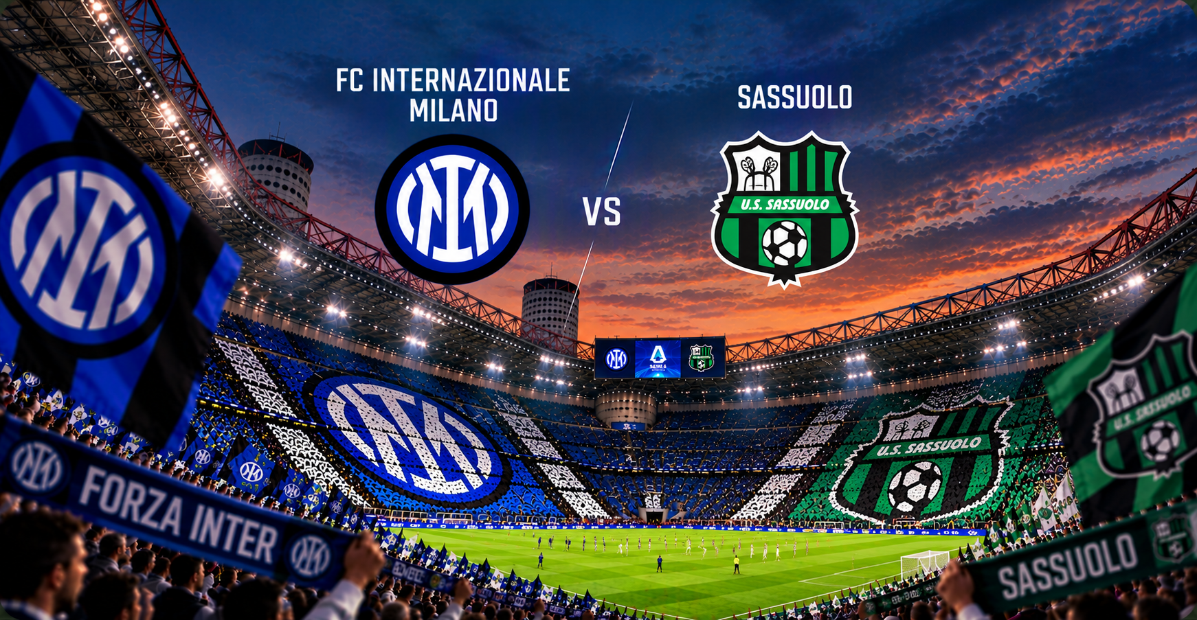 FC Internazionale Milano vs Sassuolo