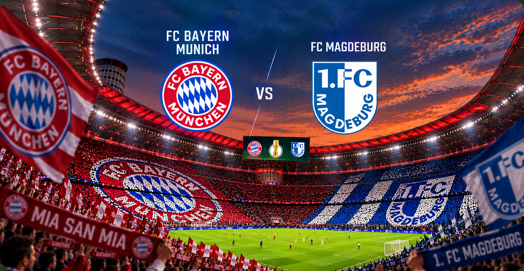 FC Bayern Munich vs FC Magdeburg