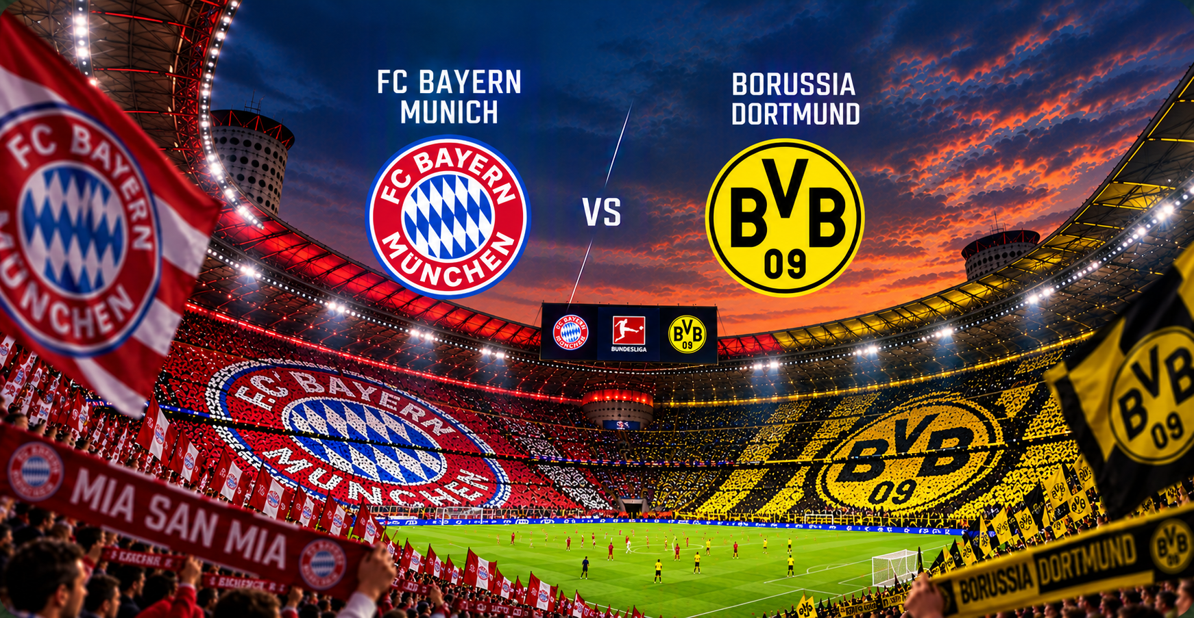 FC Bayern Munich vs Borussia Dortmund