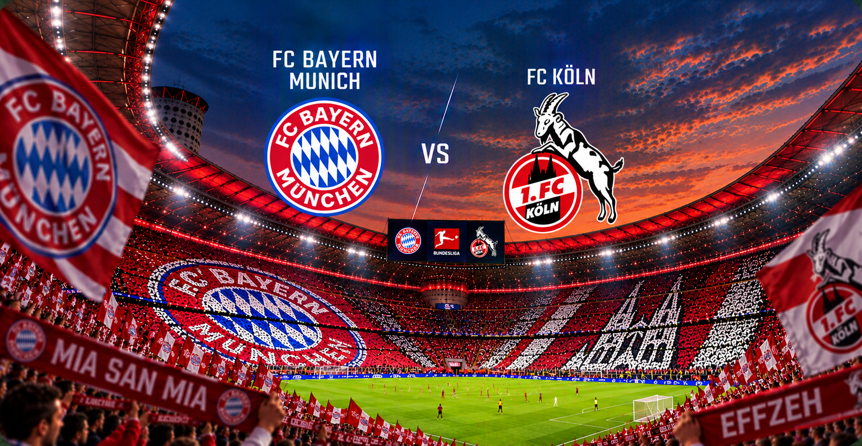 FC Bayern Munich vs FC Köln