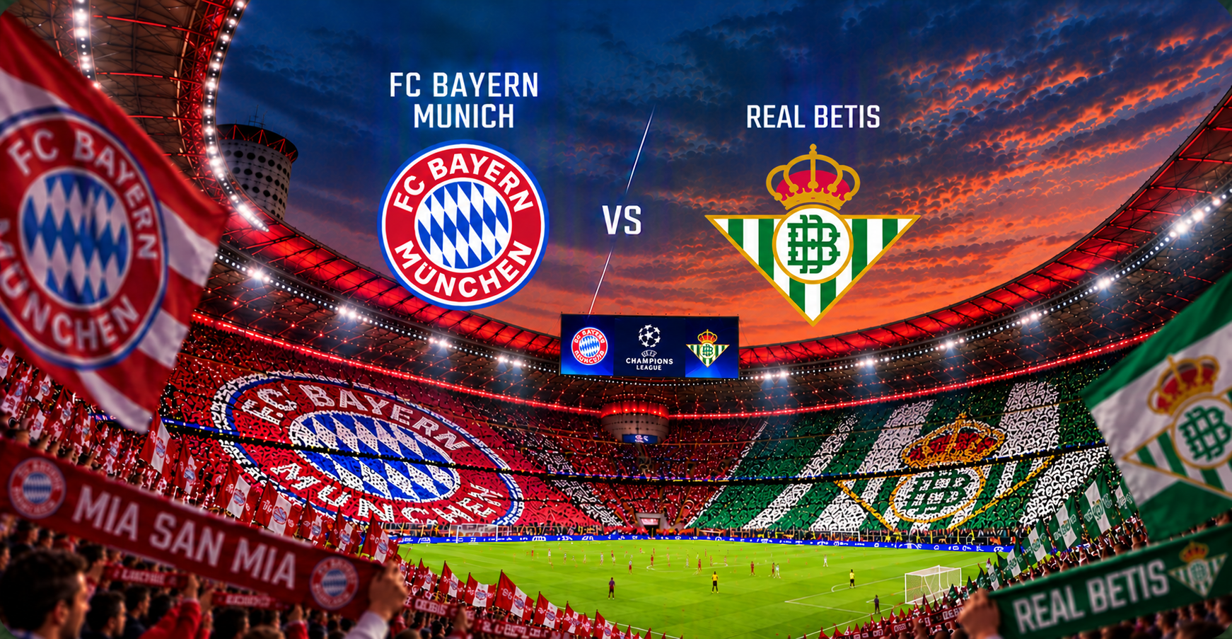 FC Bayern Munich vs Real Betis