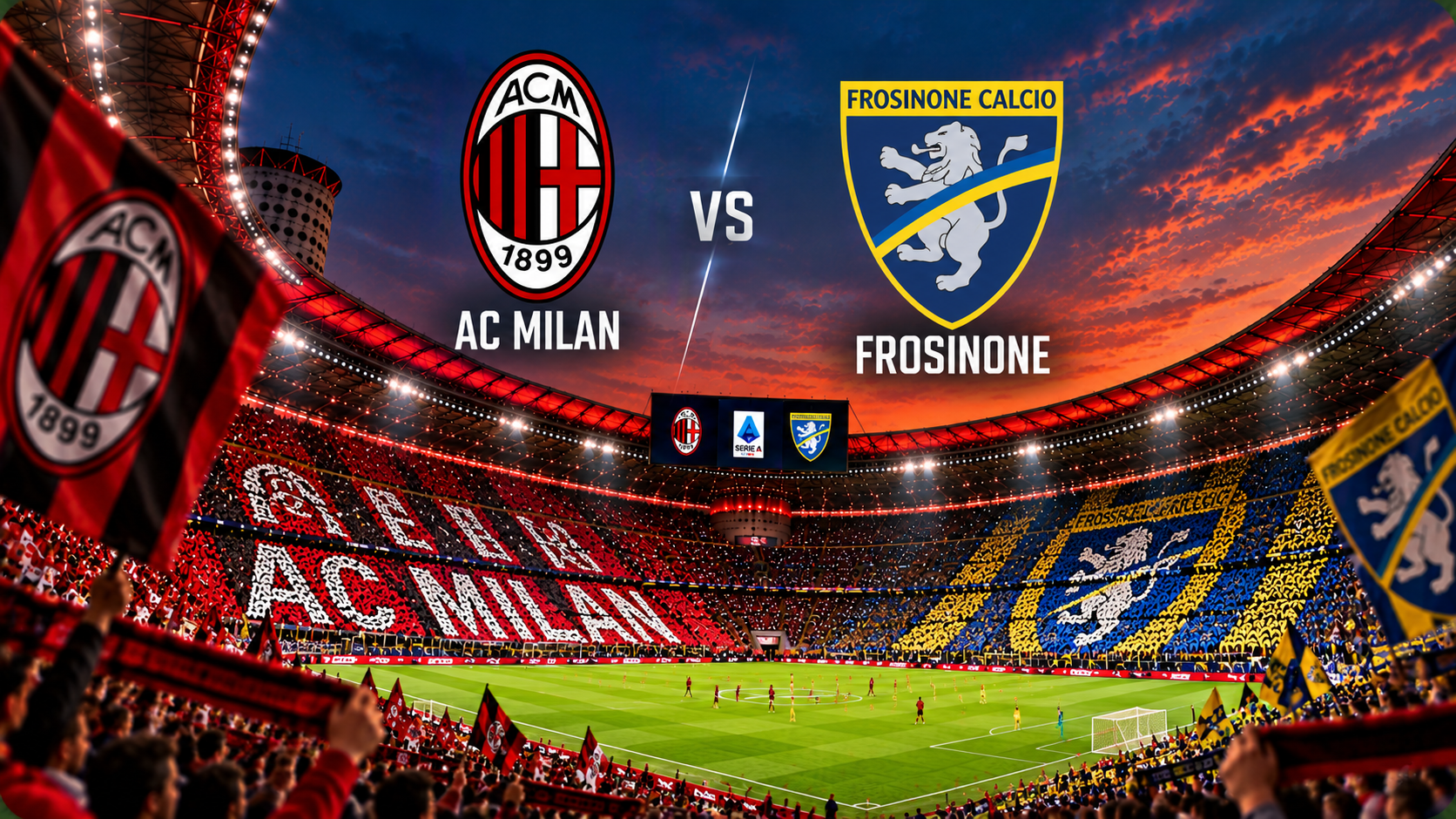AC Milan vs Frosinone